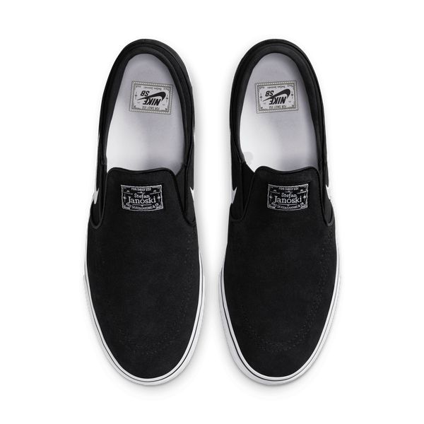 Nike SB Zoom Janoski+ Slip Black - White-Black Sheep Skate Shop