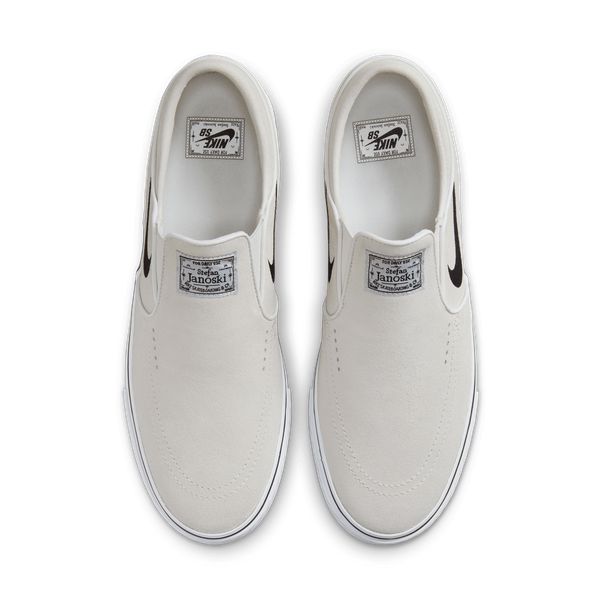 Nike SB Zoom Janoski+ Slip Summit White - Black-Black Sheep Skate Shop