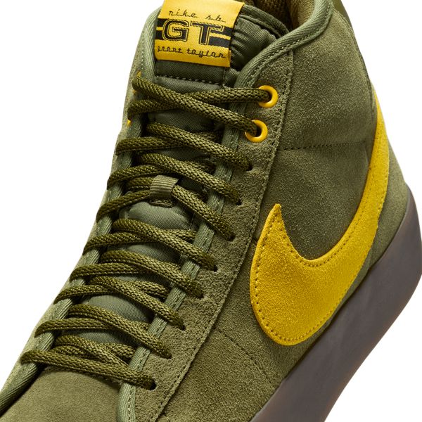 Nike SB x Antihero Skateboards Zoom Blazer Mid QS Rough Green - Amarillo - Rough Green-Black Sheep Skate Shop