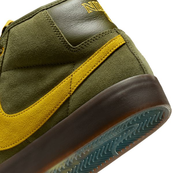 Nike SB x Antihero Skateboards Zoom Blazer Mid QS Rough Green - Amarillo - Rough Green-Black Sheep Skate Shop