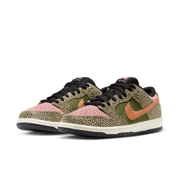 Nike SB x Arts & Rec Dunk Low Pro QS Khaki - Amber - Rough Green - Rust Pink-Black Sheep Skate Shop
