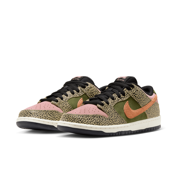 Nike SB x Arts & Rec Dunk Low Pro QS Khaki - Amber - Rough Green - Rust Pink-Black Sheep Skate Shop