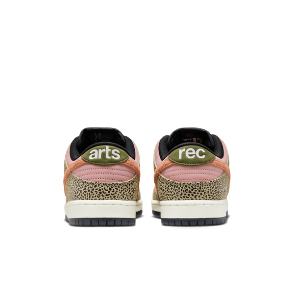 Nike SB x Arts & Rec Dunk Low Pro QS Khaki - Amber - Rough Green - Rust Pink-Black Sheep Skate Shop
