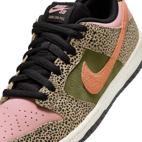 Nike SB x Arts & Rec Dunk Low Pro QS Khaki - Amber - Rough Green - Rust Pink-Black Sheep Skate Shop
