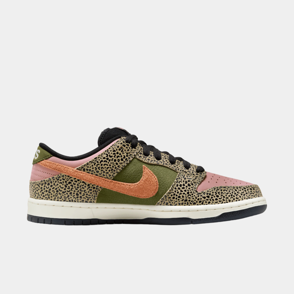 Nike SB x Arts & Rec Dunk Low Pro QS Khaki - Amber - Rough Green - Rust Pink-Black Sheep Skate Shop
