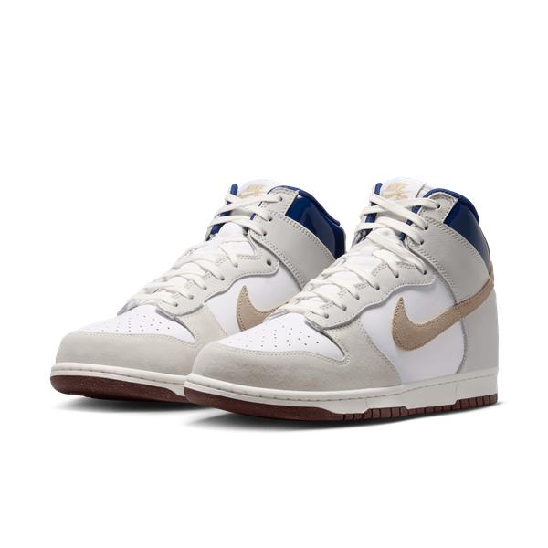 Nike SB x Beyond Store Dunk High Pro QS White - Ivory - Sand Dune - Blue Void-Black Sheep Skate Shop