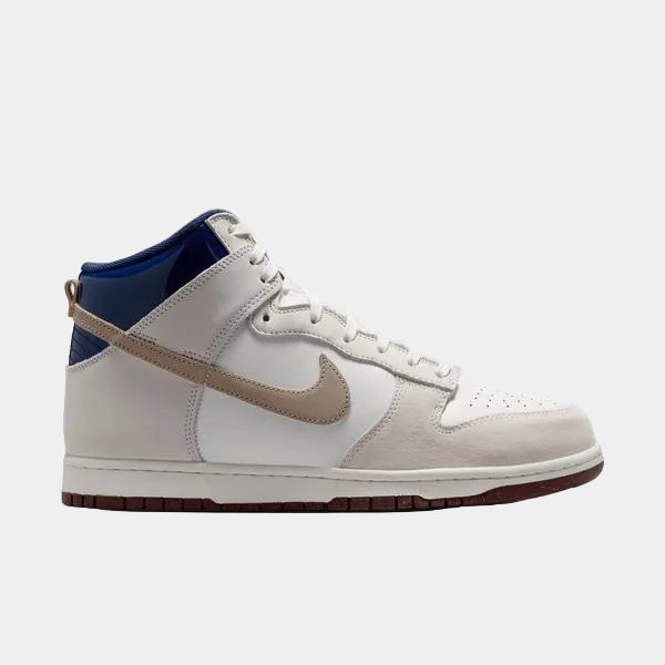 Nike SB x Beyond Store Dunk High Pro QS White - Ivory - Sand Dune - Blue Void-Black Sheep Skate Shop