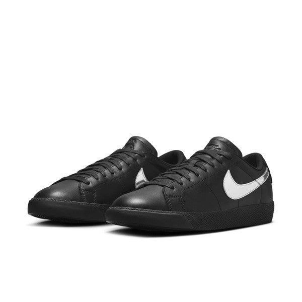 Nike SB x Dancer Skateboards Zoom Blazer Low QS Black - Metallic Silver - Black-Black Sheep Skate Shop