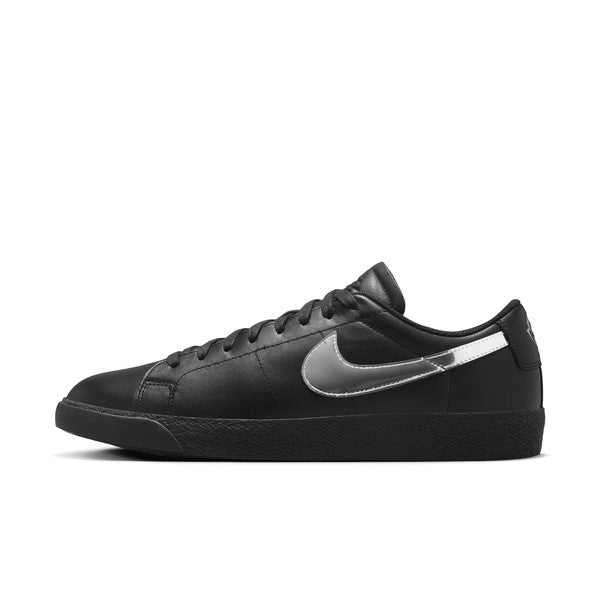 Nike SB x Dancer Skateboards Zoom Blazer Low QS Black - Metallic Silver - Black-Black Sheep Skate Shop