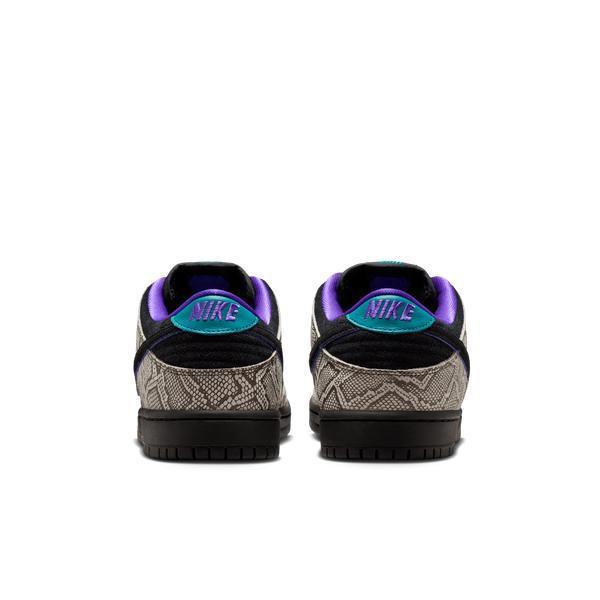 Nike SB x Dashawn Jordan "Copperhead" Dunk Low Pro String - Black- Bright Spruce - Fierce Purple-Black Sheep Skate Shop