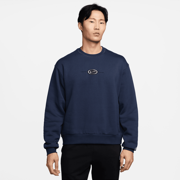 Nike SB x Eric Koston Fleece Skate Crew Midnight Navy-Black Sheep Skate Shop