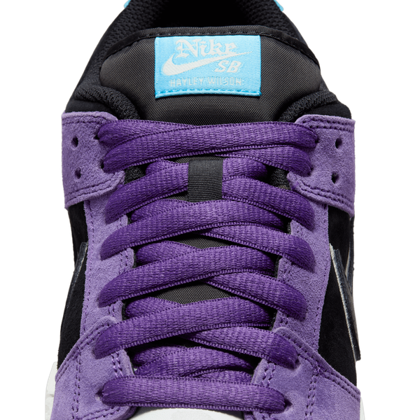 Nike SB x Hayley Wilson Dunk Low Pro QS Court Purple - Black - White - Lagoon Pulse-Black Sheep Skate Shop