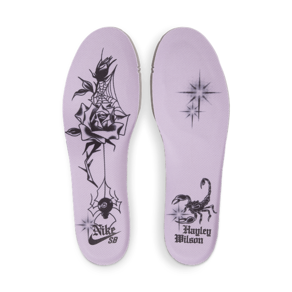 Nike SB x Hayley Wilson Dunk Low Pro QS Court Purple - Black - White - Lagoon Pulse-Black Sheep Skate Shop