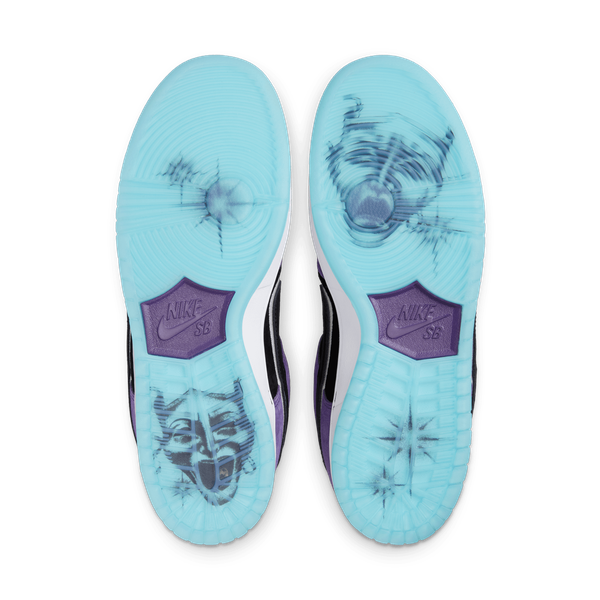Nike SB x Hayley Wilson Dunk Low Pro QS Court Purple - Black - White - Lagoon Pulse-Black Sheep Skate Shop