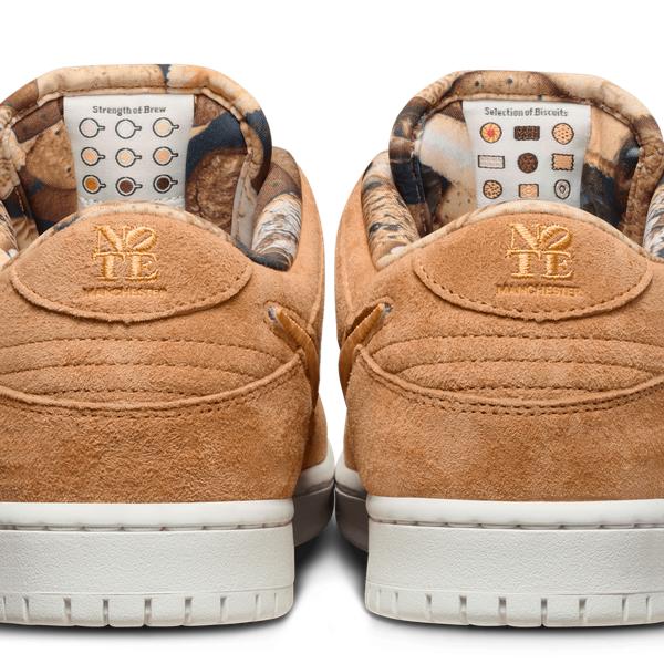 Nike SB x NOTE "Brew and Biscuits" Dunk Low Pro QS Flax-Honeycomb-Summit White-Sail-Black Sheep Skate Shop