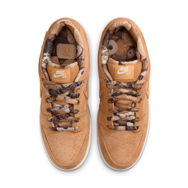 Nike SB x NOTE "Brew and Biscuits" Dunk Low Pro QS Flax-Honeycomb-Summit White-Sail-Black Sheep Skate Shop