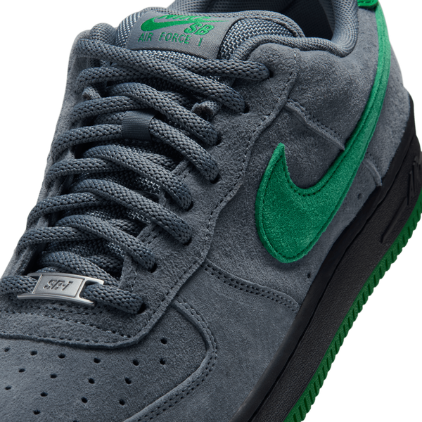 Nike SB x Nocturnal Air Force 1 City Pack SE AF1 Cool Grey - Court Green - Black-Black Sheep Skate Shop