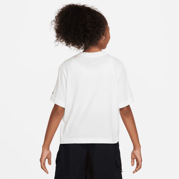 Nike SB x Rayssa Leal Kids' Skate T-Shirt White-Black Sheep Skate Shop