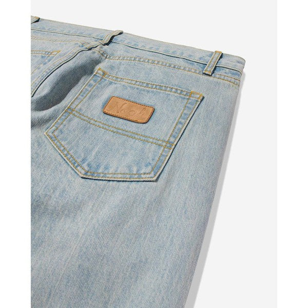 Noah Clothing 5-Pocket Denim Jeans Light Wash-Black Sheep Skate Shop