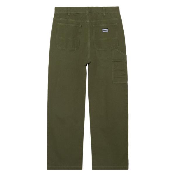 Obey Clothing Hardwork Carpenter Pant Tea Leaf-Black Sheep Skate Shop