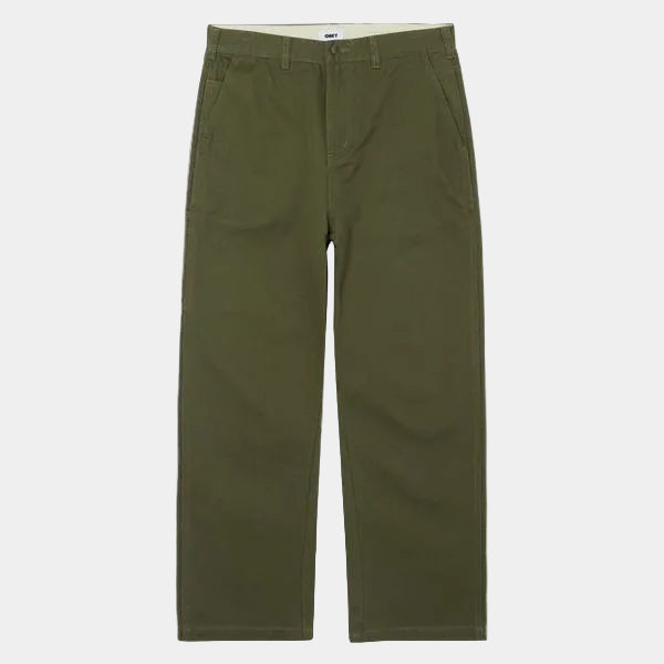 Obey Clothing Hardwork Carpenter Pant Tea Leaf-Black Sheep Skate Shop