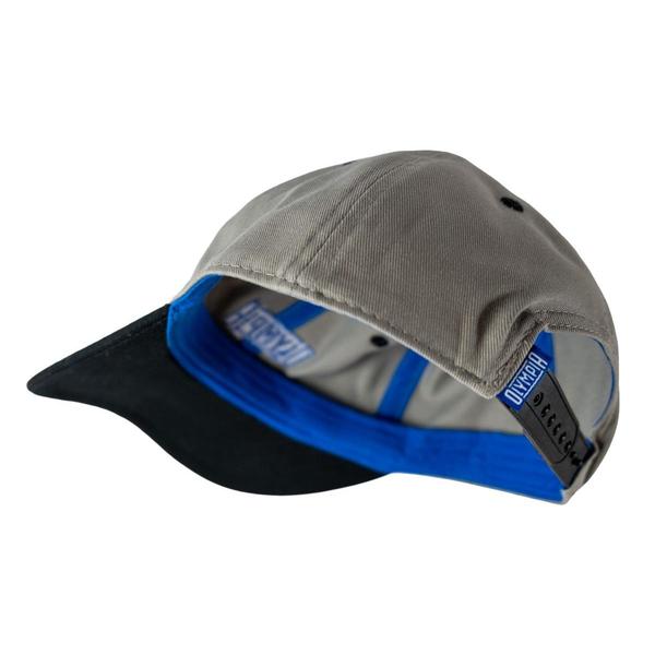 Olympia Supply Co. Staple Snapback Hat Grey - Black-Black Sheep Skate Shop