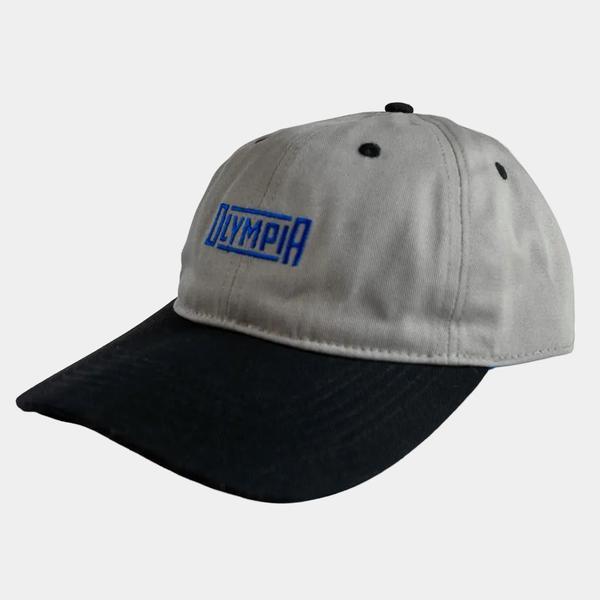 Olympia Supply Co. Staple Snapback Hat Grey - Black-Black Sheep Skate Shop