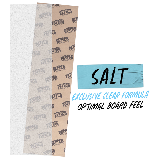 Pepper Griptape Co. Salt Clear Grip 10.5"