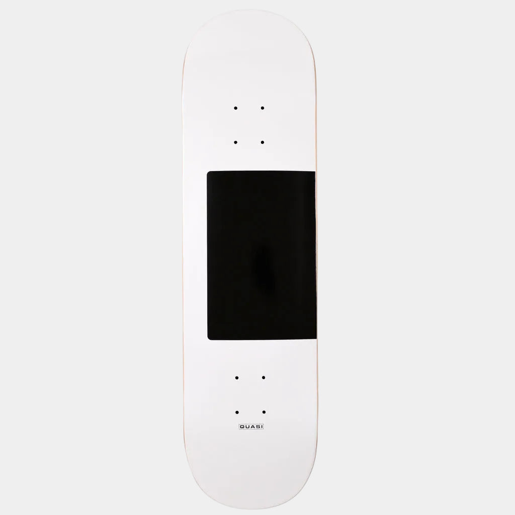 Quasi Skateboards Proto Deck 8.25" White - Black