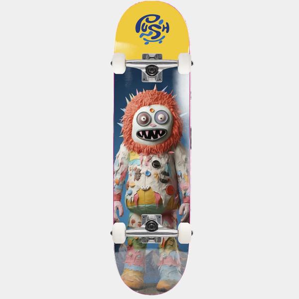 PUSH Skateboarding Frosty Portrait Soft Top Complete 6.5"-Black Sheep Skate Shop