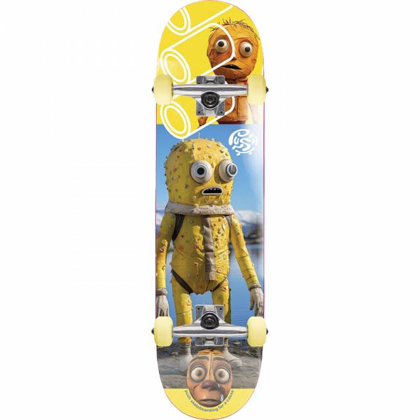 PUSH Skateboarding Yellow Man Complete 7.25"-Black Sheep Skate Shop