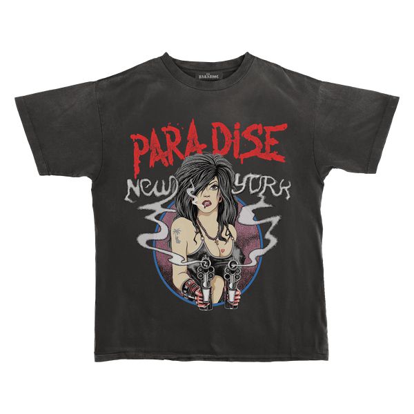 Paradise NYC Femme Fatale Tee Black-Black Sheep Skate Shop