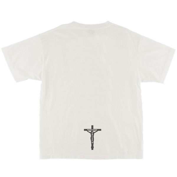 Paradise NYC Smiley Jesus Tee White-Black Sheep Skate Shop