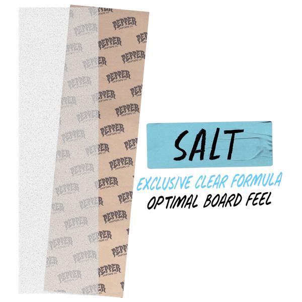 Pepper Griptape Co. Salt Clear Grip 10.5"-Black Sheep Skate Shop