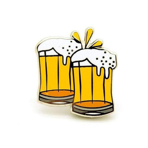 Pintrill Cheers Beer Mug Lapel Pin-Black Sheep Skate Shop