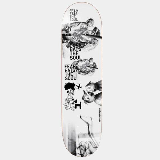 Polar Skate Co. Aaron Herrington Fear Eats The Soul Deck 8.375"-Black Sheep Skate Shop