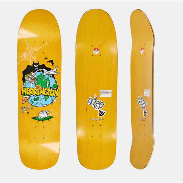 Polar Skate Co. Aaron Herrington Planet Herrington Shaped Deck 8.65"-Black Sheep Skate Shop