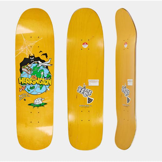 Polar Skate Co. Aaron Herrington Planet Herrington Shaped Deck 8.65"-Black Sheep Skate Shop