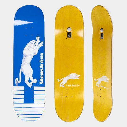 Polar Skate Co. David Stenstrom Tape & Panther Deck 8.25"-Black Sheep Skate Shop
