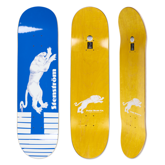 Polar Skate Co. David Stenstrom Tape & Panther Deck 8.25"-Black Sheep Skate Shop