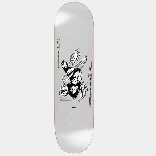 Polar Skate Co. Team / Alv Soul Portrait Deck 8.25"-Black Sheep Skate Shop