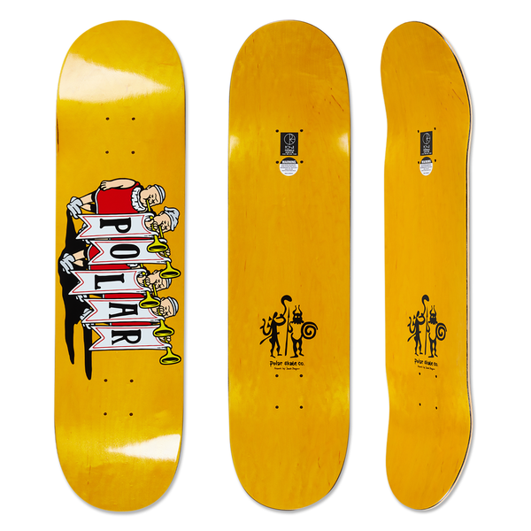 Polar Skate Co. Trumpets Team Deck 8.25"-Black Sheep Skate Shop