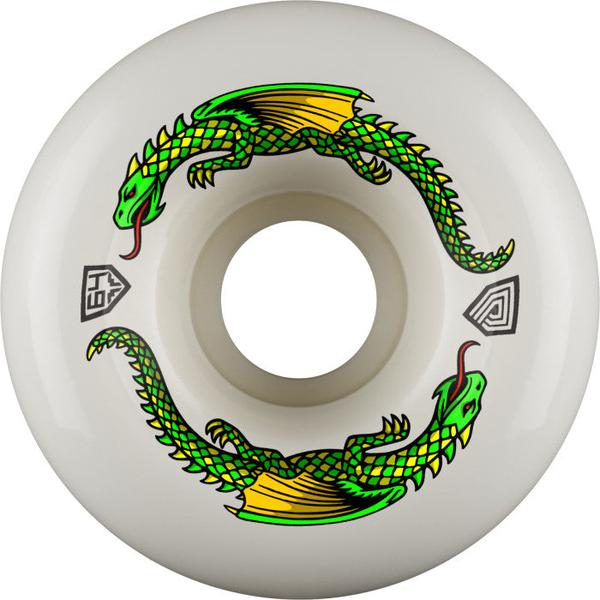 Powell Peralta Dragon Formula Wheels 93a 64mm White-Black Sheep Skate Shop