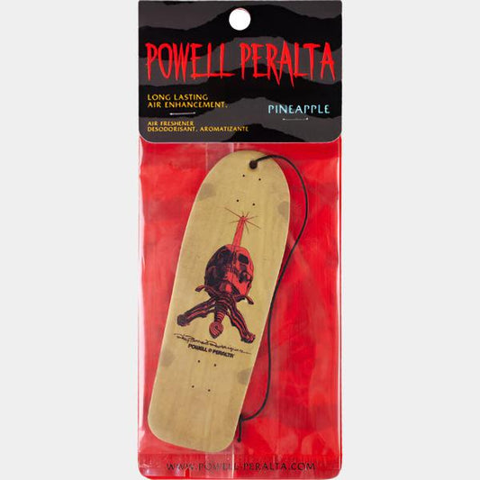 Powell Peralta OG Ray Rodriguez Skull and Sword Deck Air Freshener Pineapple-Black Sheep Skate Shop