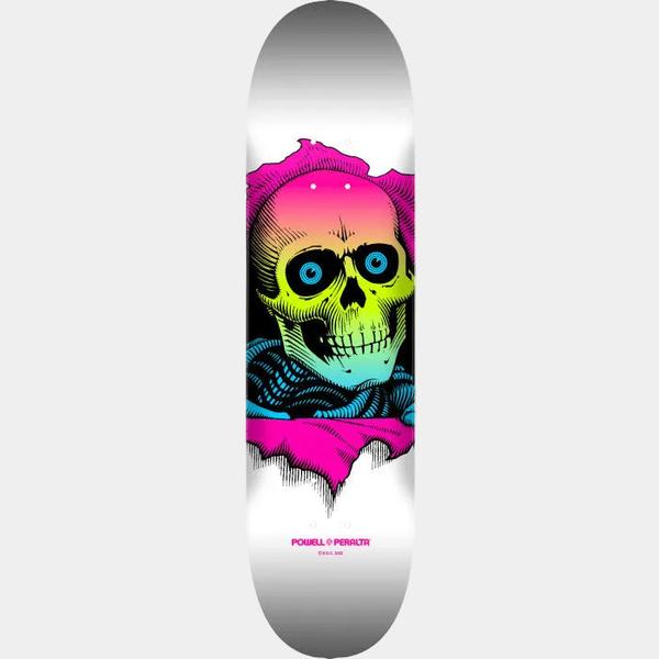 Powell Peralta Ripper Deck 8.5" Lime Fade - White-Black Sheep Skate Shop