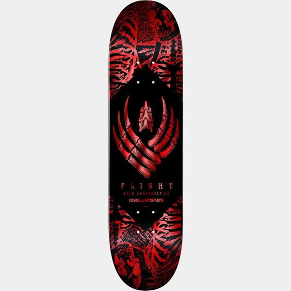 Powell Peralta Skeleton Red Foil Flight Deck 8.38"-Black Sheep Skate Shop