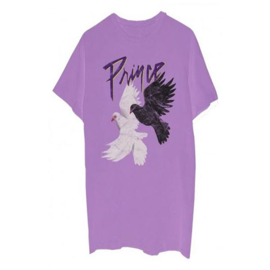 Prince Black White Doves World Tour 84-85 T-shirt Purple-Black Sheep Skate Shop