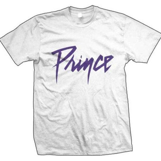 Prince Purple Logo Tee White-Black Sheep Skate Shop