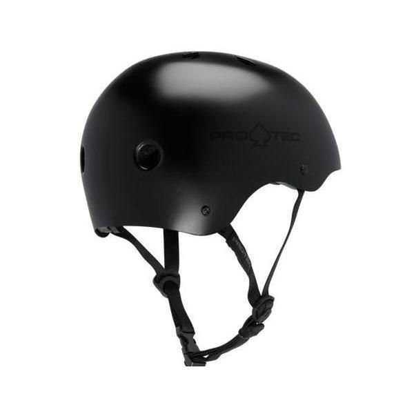 Protec Classic Skateboard Helmet Matte Black-Black Sheep Skate Shop