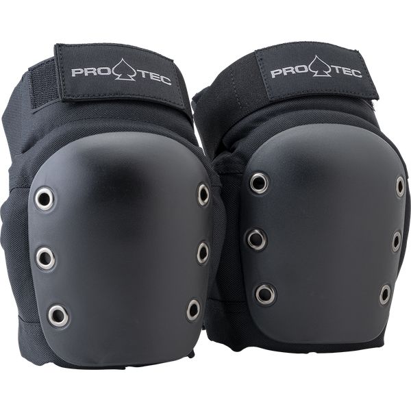 Protec Street 3-Pack Pad Set Adult Black - Black-Black Sheep Skate Shop